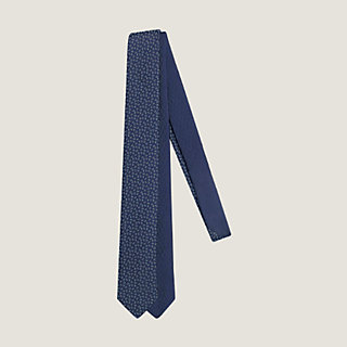 Double 6 Tissee Maillon tie | Hermès Finland Double 6 Tissee Maillon tie | Hermès Finland